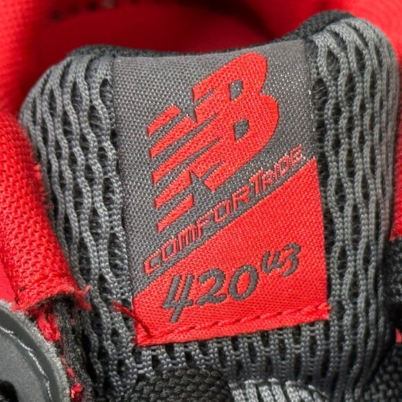 New Balance 420 V3 Shoes Sneakers Mens 8.5 4E Wide Gray Red Mesh Running Comfort - Picture 12 of 12
